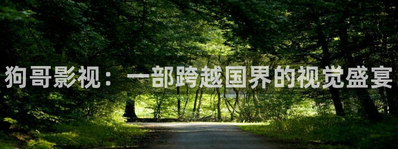 yy4680青苹果影院：狗哥影视：一部跨越国界的视觉盛宴